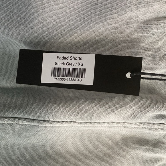 PESO Oversized Fated Shorts , Shark Gray - Picture 5 of 12